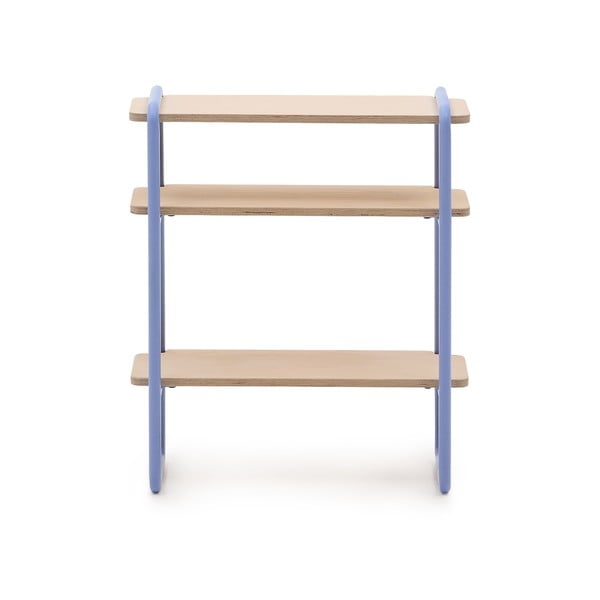 Svetlo modernaraven stenski otroški regal v jesenovem dekorju 60x70x28 cm Tinn – Kave Home-image-2