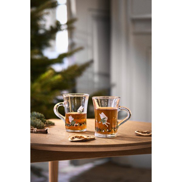 Steklene skodelice v kompletu 2 ks z božičnim motivom 230 ml Christmas – Holmegaard-image-1