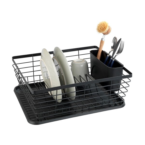 Črn odcejalnik za posodo Wenko Drip-image-2