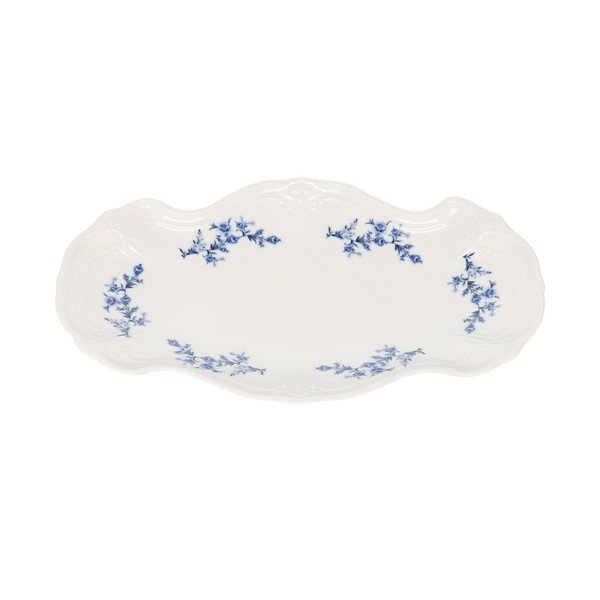 Servirni porcelanast pladenj ø 25 cm Retro – BonBistro-image-2