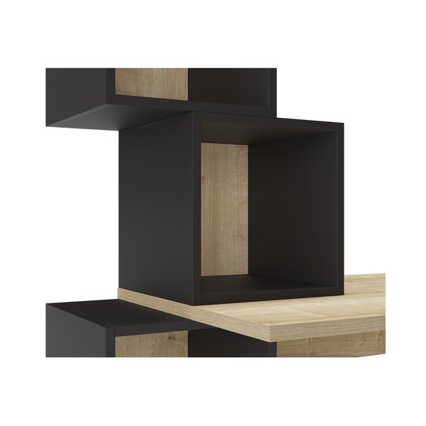 Pisalna miza v hrastovem dekorju 60x154 cm Cubik – Marckeric-image-4