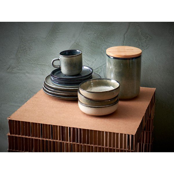 Zelen/moder čajni krožniček ø 15 cm Meridian – Salt&Pepper-image-2