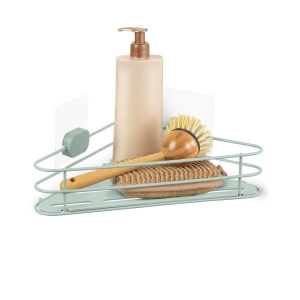 Zelena kotna kovinska kopalniška polica z namestitvijo brez vrtanja Grena – Compactor-image-3