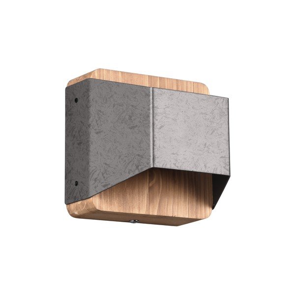 Siva LED zatemnitvena stenska svetilka Arino – Trio-image-2