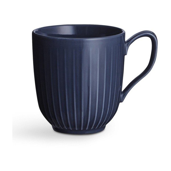 Temno modra porcelanasta skodelica Kähler Design Hammershoi, 330 ml