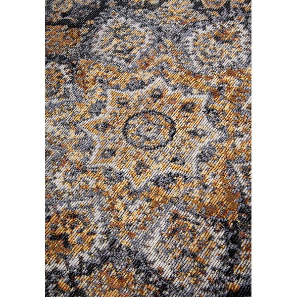 Antracitno sivo-zlata zunanja preproga 200x285 cm Martha – Villeroy&Boch-image-4