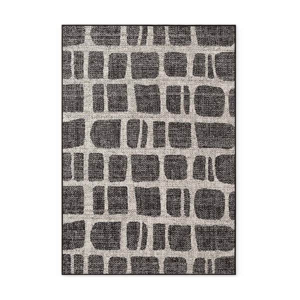 Črna/kremno bela notranja in zunanja preproga 120x170 cm Haringey Ruskin – Ted Baker