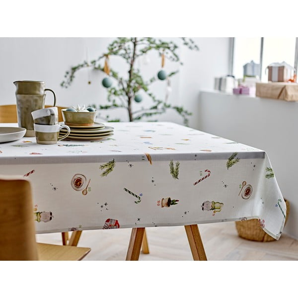 Bombažen namizni prt z božičnim motivom 140x350 cm Christmas Days – Södahl-image-1