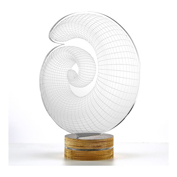 3D namizna svetilka Shell-image-1