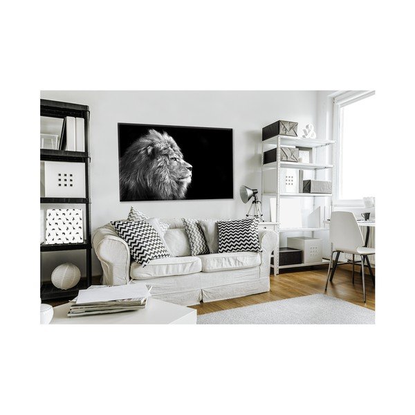 Slika Styler Glasspik Platno Živali Lev, 70 x 100 cm-image-1
