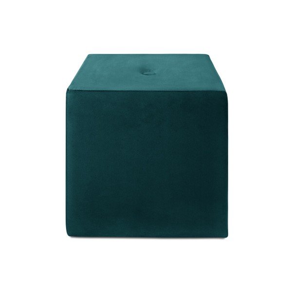 Petrolej moder tabure Mazzini Sofas Margaret, 40 x 45 cm-image-2