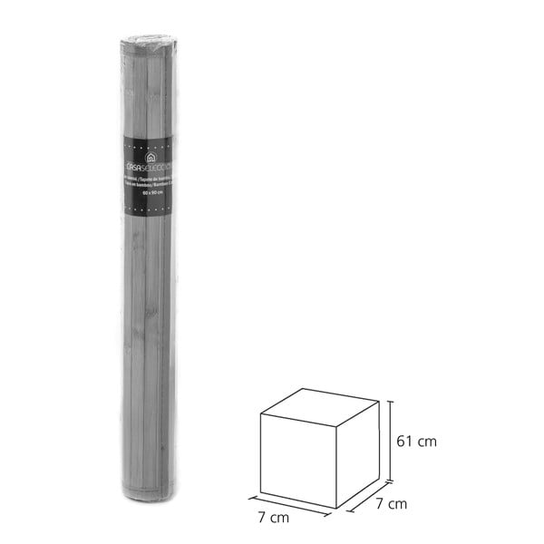 Zelena/siva bambusova preproga 60x90 cm – Casa Selección-image-3