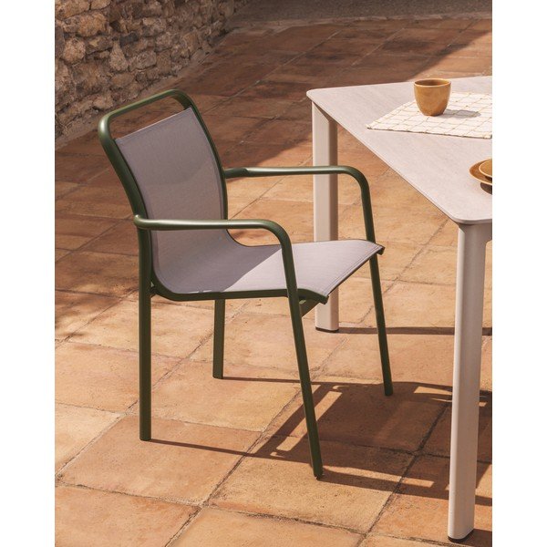Zelen vrtni stol Luri – Kave Home-image-1
