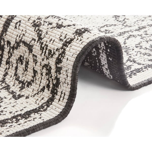 Črno-krem zunanja preproga NORTHRUGS Cebu, 160 x 230 cm-image-2