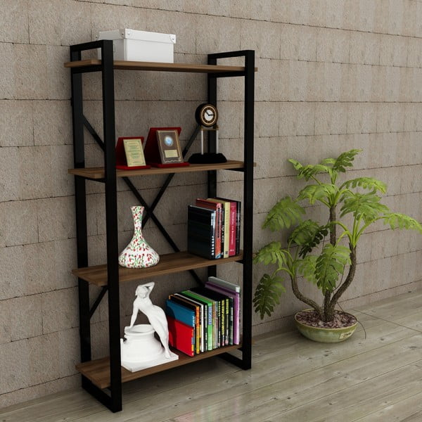 Knjižni regal v dekorju oreha Albatros-image-3