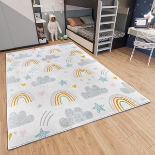 Svetlo siva otroška preproga 160x235 cm Rainbow – Hanse Home