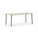 Jeklena vrtna miza 90x180 cm Brai – Kave Home