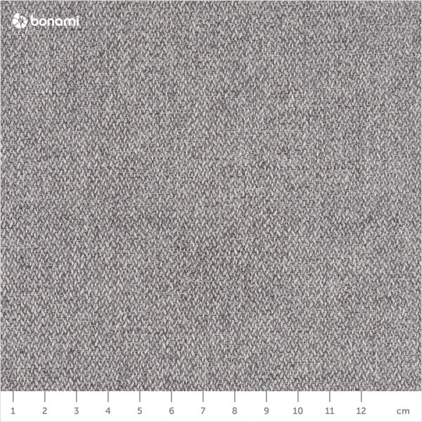 Siva raztegljiva sedežna garnitura v obliki črke U Bobochic Paris Panoramique XXL Mola, desni kot-image-1