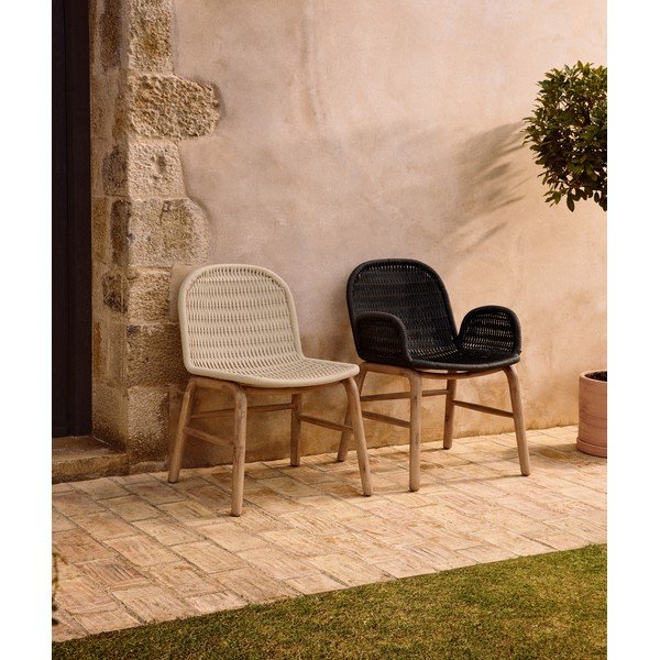 Temno siv vrtni stol Alipa – Kave Home-image-3