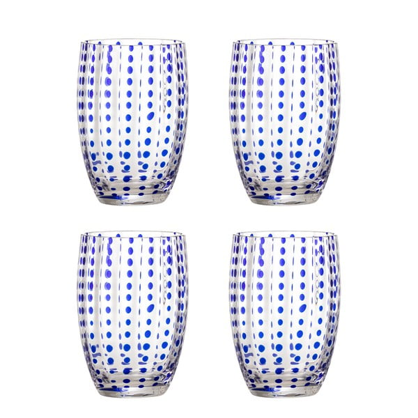 Kozarci v kompletu 4 ks 350 ml Brinley – Bloomingville