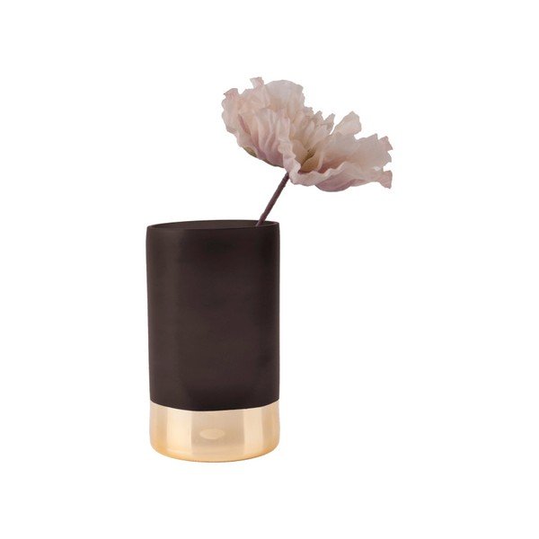 Črno-zlata vaza PT LIVING Glamour, višina 20 cm-image-1