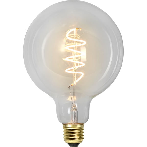 LED filament zatemnitvena žarnica s toplo svetlobo z žarnico E27, 4 W Spiral Filament – Star Trading