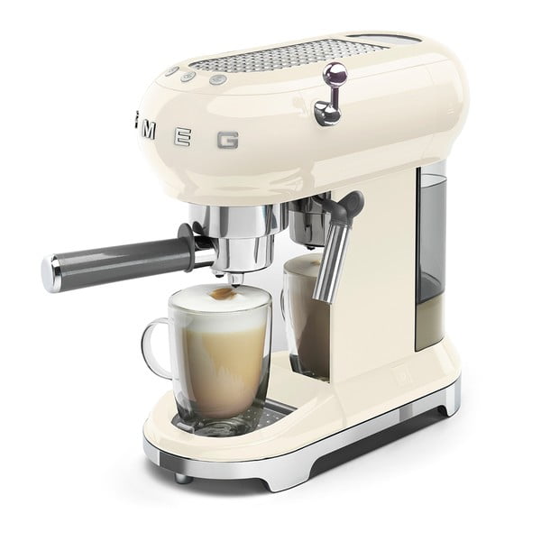 Kremno bel aparat za espresso SMEG-image-3