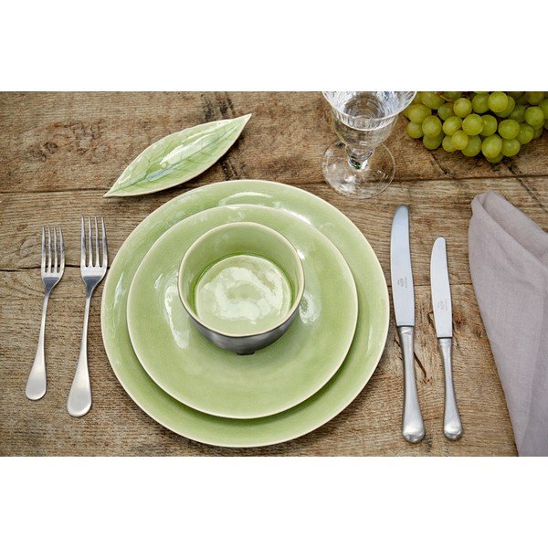 Svetlo zeleno-črna keramična skleda Costa Nova Riviera, ⌀ 14 cm-image-3