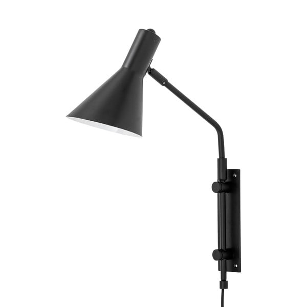 Črna stenska svetilka Edil - Bloomingville-image-2