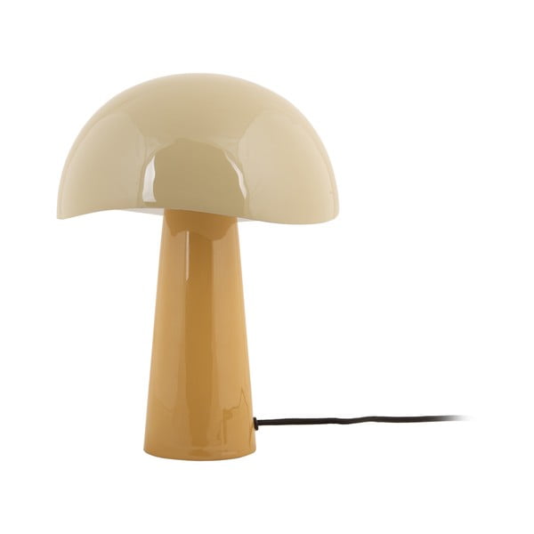Oker rumena namizna svetilka s kovinskim senčilom (višina 33 cm) Grato – Leitmotiv