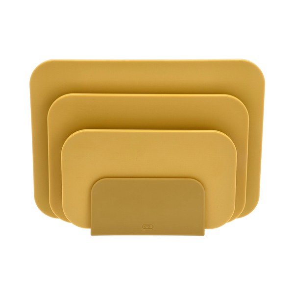 Plastične deske 3 ks s stojalom 35,5 x 26,5 cm Choptima – Rosti
