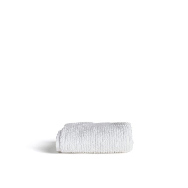 Bela frotirna bombažna brisača 30x50 cm Olvira – Kave Home