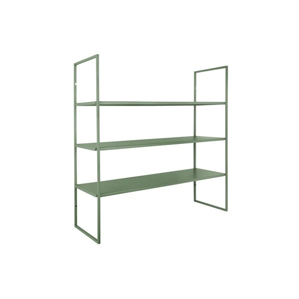 Zelena večnivojska kovinska polica 60 cm Level – PT LIVING-image-2