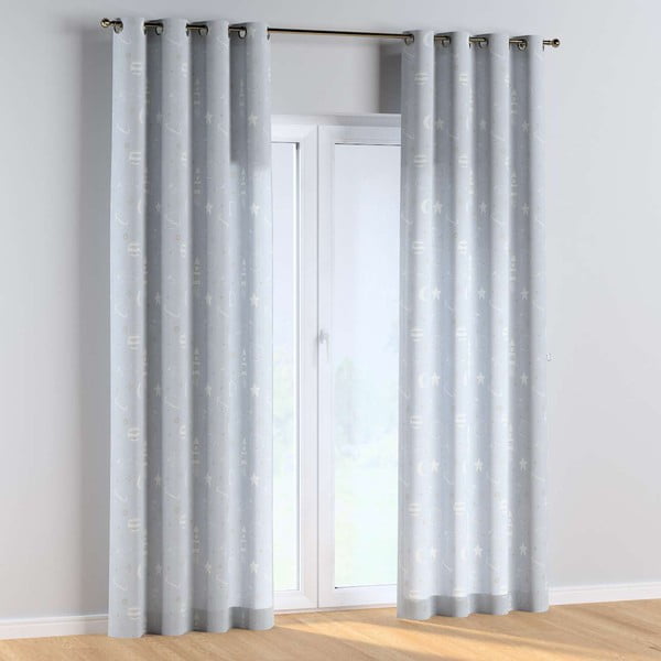 Otroška zavesa 260x130 cm Magic - Yellow Tipi-image-3