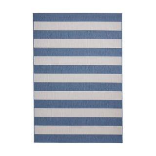 Modra/bež zunanja preproga 160x230 cm Santa Monica – Think Rugs