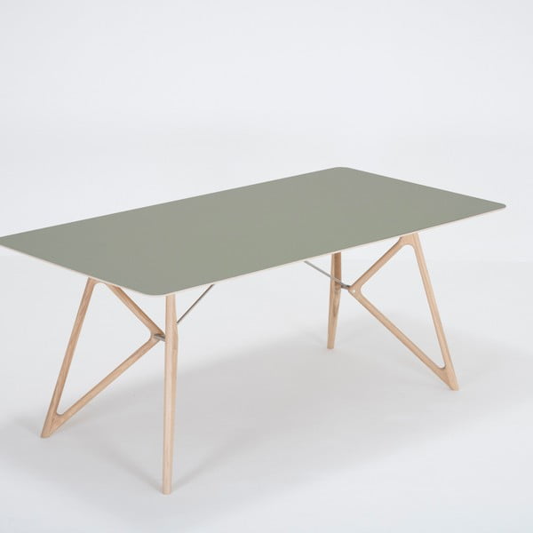 Jedilna miza iz hrastovega lesa 180x90 cm Tink - Gazzda
