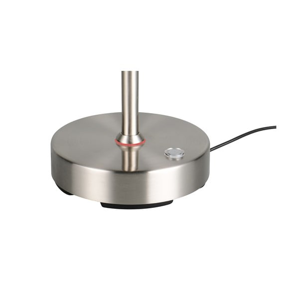 LED namizna svetilka v srebrni barvi (višina 45 cm) Moreno – Reality-image-3