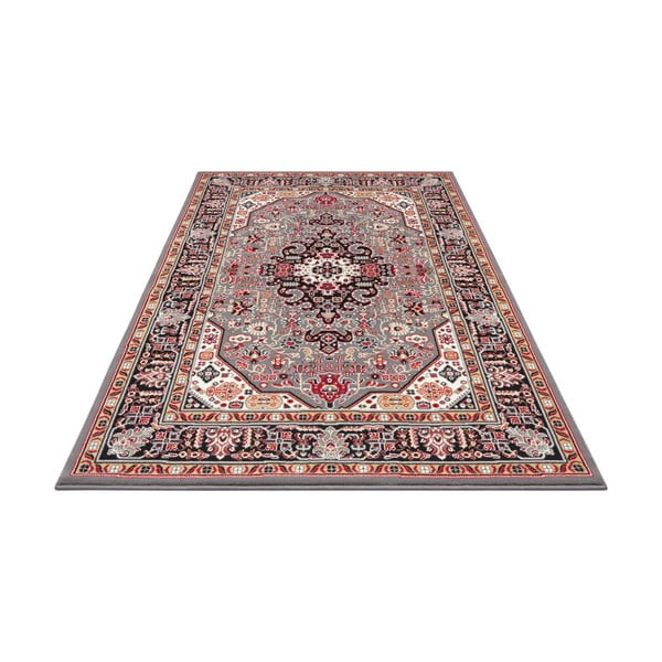 Sivo-rjava preproga Nouristan Skazar Isfahan, 80 x 150 cm-image-3