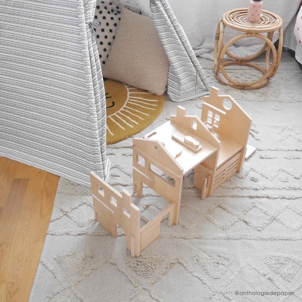 Bela pralna ročno tkana bombažna preproga 170x240 cm Tribu Natural – Lorena Canals-image-3