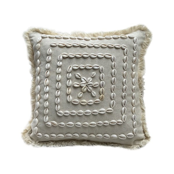 Bombažna prevleka za blazino 43x43 cm Seashells – Mioli Decor