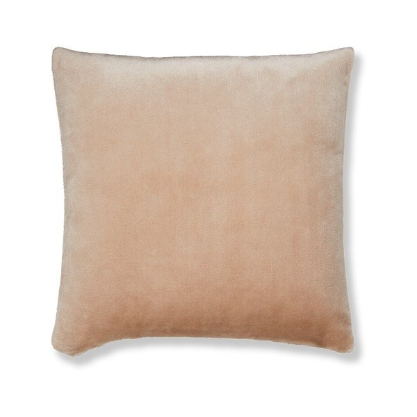 Svetlo bež Catherine Lansfield Basic Cuddly vzglavnik, 55 x 55 cm