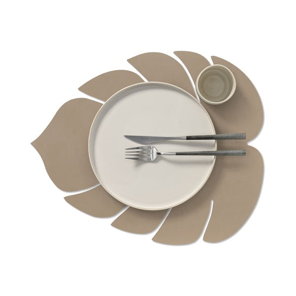 Pogrinjek iz eko usnja 35x42 cm Monstera Leaf Nupo – LIND DNA-image-1