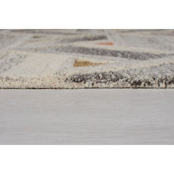 Siva volnena preproga Flair Rugs River, 120 x 170 cm-image-3