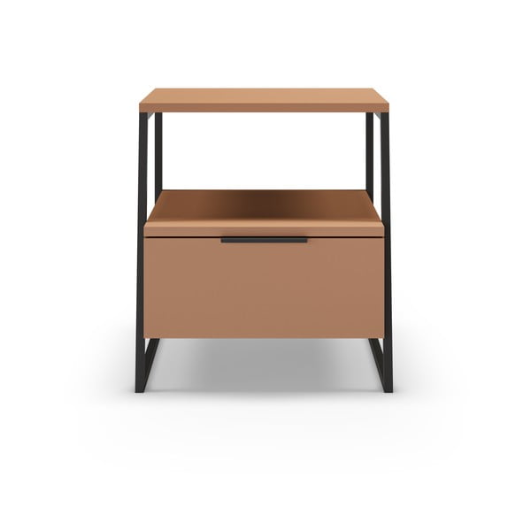 Opečnato oranžna nočna omarica Velia – Marckeric-image-2