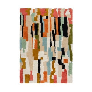 Ročno tkana volnena preproga 160x230 cm Zagora Geo Shaggy – Flair Rugs