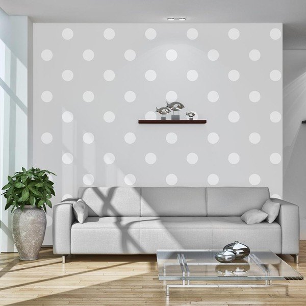 Tapeta velikega formata Artgeist Cheerful Polka Dots, 200 x 140 cm-image-1