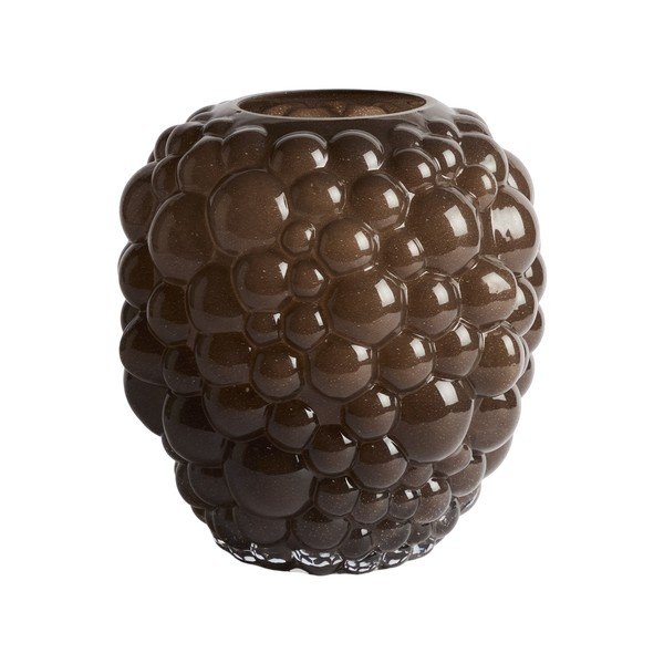 Rjava steklena vaza (višina 30 cm) Mure – Kave Home