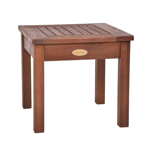 Vrtna mizica iz masivnega evkaliptusa 40x40 cm Sonora – Garden Pleasure