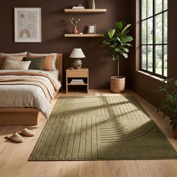 Zelena preproga 200x290 cm Solace – ESTE-image-4