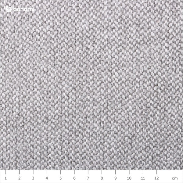 Svetlo siva oblazinjena zakonska postelja s prostorom za shranjevanje in letvenim dnom 140x200 cm Arendal – Cosmopolitan Design-image-1